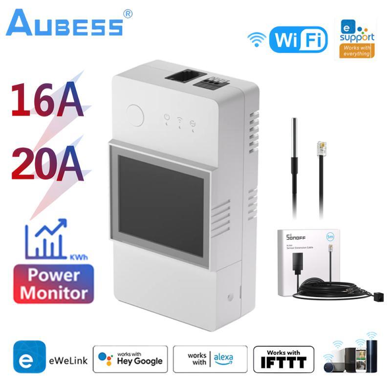 SONOFF TH Elite Smart Temperature And Humidity Monitoring Switch 16/20A Temperat