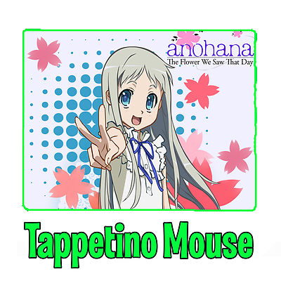  Ano Hana Menma The Flower We Saw That Day Mat Mouse Pad Pc Anime Manga