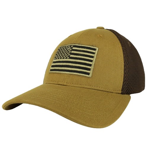 Casquette Trucker Authentic Cal - Or Avec Lettrage Bleu Royal - Taille 7 1/4