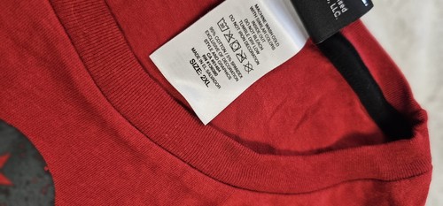 HARLEY DAVIDSON MENS 2XL RED SOFT FRONT LOGO SHIRT NO DEALER - Picture 4 of 7