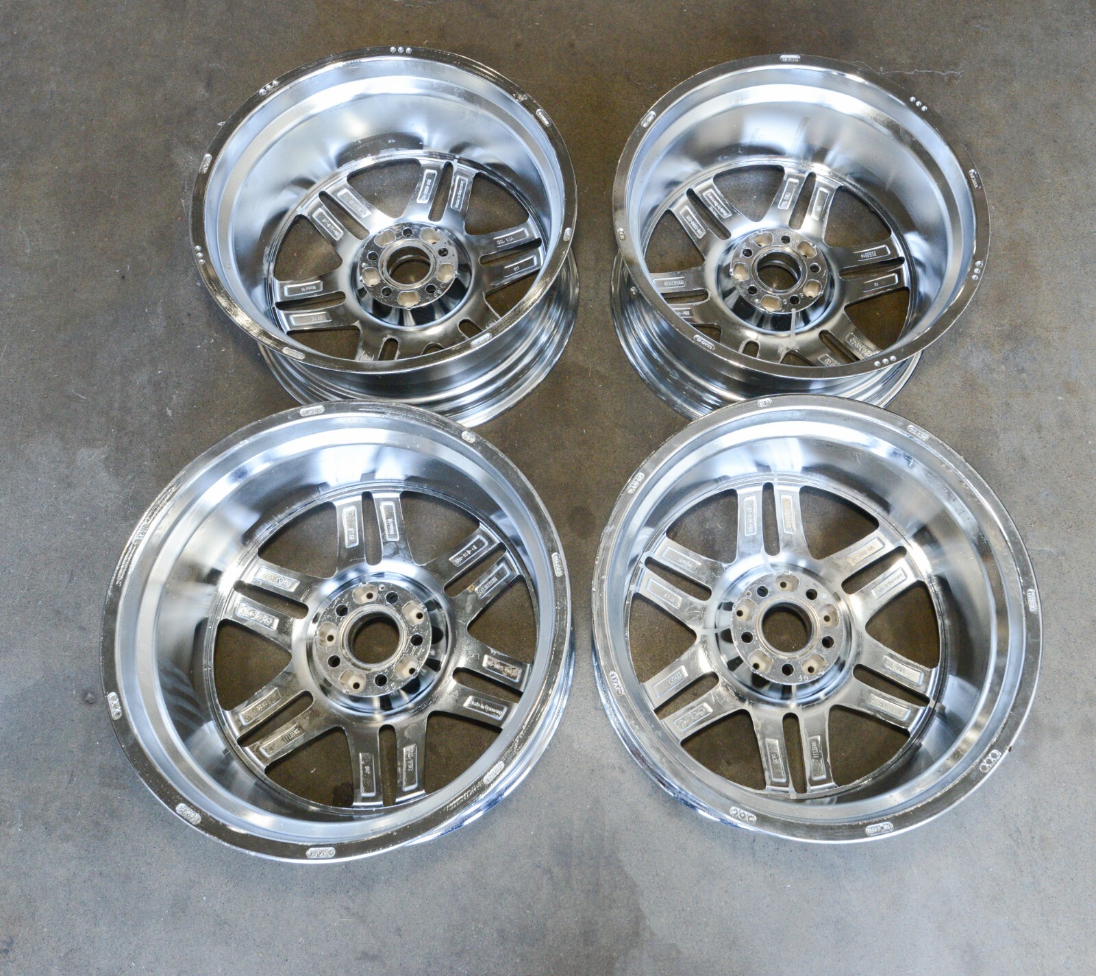 Crome Brabus Monoblock 4 19x8.5 and 19x10