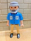 Playmobil character man modern basketball shirt 2 - for custom rare vintage