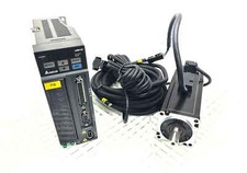 Delta Electronics AC Servo Motor ECMA-C20604SS w/ Servo Drive ASD-B2-0421-B