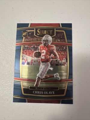 2022 Panini Select Draft Picks Chris Olave Concourse Level RC #5 Saints