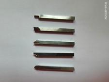 5pcs White Steel Cutter Tool Fits 8.0mm Watchmaker Lathe New