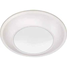 Juno JSBT 7.09 in. Matte White Integrated LED Flush Mount Selectable CCT 4-Pack