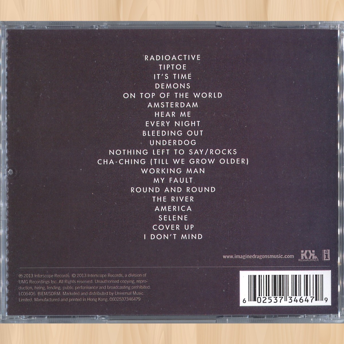 9 BONUS TRACKS--- IMAGINE DRAGONS Night Visions DELUXE CD