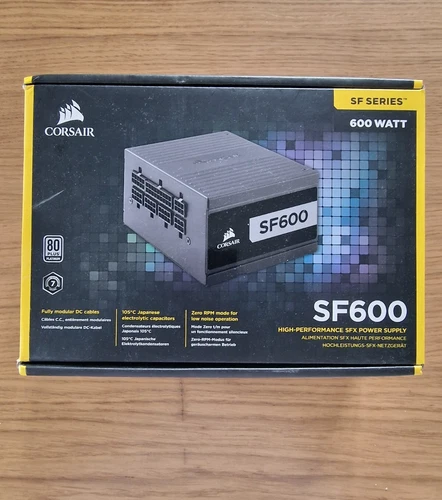 Power Supply Corsair SF600 600 600W 80 Plus Platinum CP-9020182-EU USED