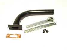 Mecoa Black Steel HP Extended Header with Mounting Straps #66211084