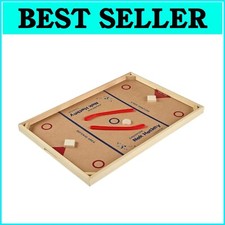 Champion Nok Hockey - Easy Setup Wooden Board Game for Memorable Family Nights