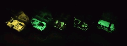 Disney Pixar Cars GLOW Racers SET OF 5 McQueen/Laney/Fillmore/Carcia/Racelott - Picture 18 of 18