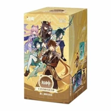 IN STOCK Shiningsoul GENSHIN impack T Official Booster Box Anime Game Card vol.2