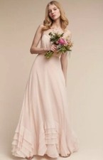 Womens BHLDN Dove Dress Size 4