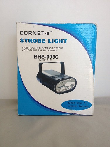 NUEVO estroboscópico compacto de alta potencia Cornet BHS-005C con control de velocidad ajustable - Imagen 2 de 2