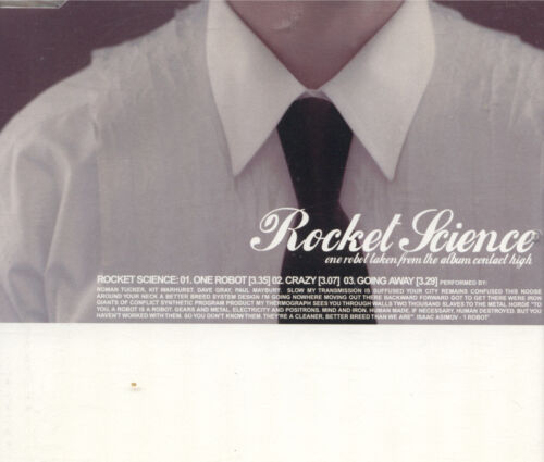 Rocket Science - One Robot CD - Zdjęcie 1 z 2