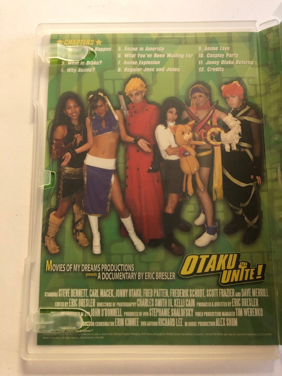 Otaku Unite (DVD, 2006) Documentary About Anime Fandom