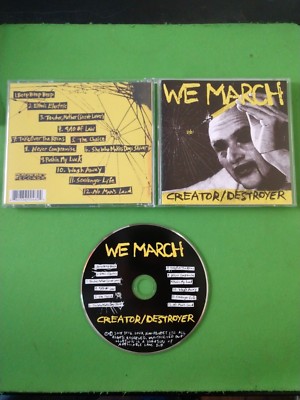 We March - Creator / Destroyer (CD, Non Prophet Records) 12 tracks sealed
