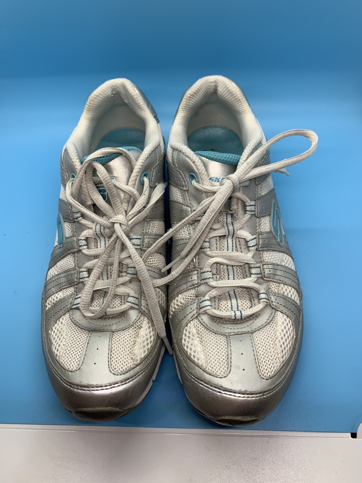 Skechers women's Tennis Shoe Size 8.5 Sport Walking S… Gem