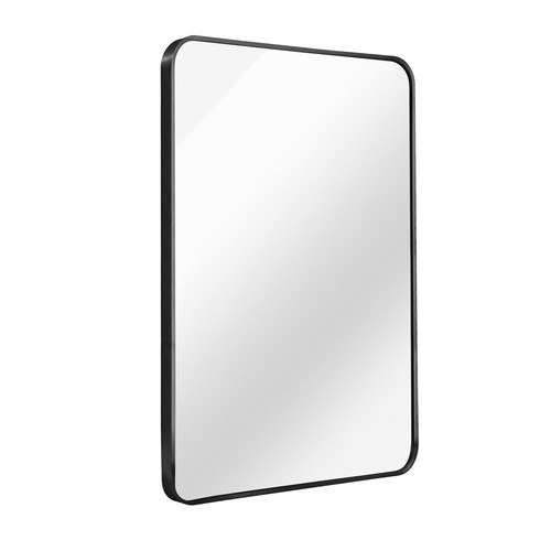 Metal Rectangle Barhroom Mirror Wall Mounted Mirror Make Up Vanity Mirror - Picture 12 of 38