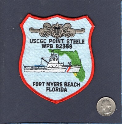 O WPB 82358 USCGC Point Steele US COAST GUARD CUTTER Ship