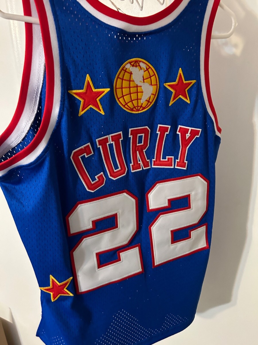 HARLEM GLOBETROTTERS CURLY NEW WITH TAGS BASKETBALL JERSEY SIZE
