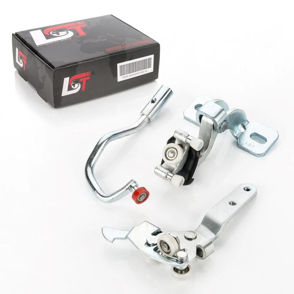 SCHIEBETÜR ROLLENFÜHRUNG OBEN MITTE UNTEN KOMPLETT RECHTS für PEUGEOT BOXER 244