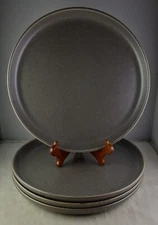 Project 62 Tilley Matte Gray - 4 Dinner Plates & 4 Salad Plates - Exc. Cond.