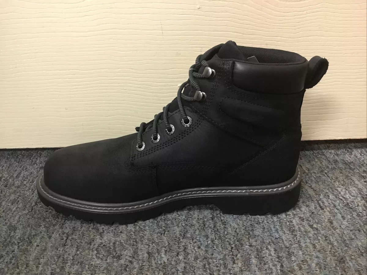 New Men s Wolverine W10694 Black Floorhand WP Steel Toe Boot size 12 EW