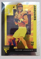 2021 Chronicles Football Flux Trevor Lawrence Rookie RC FX-1 NM or better (DS)