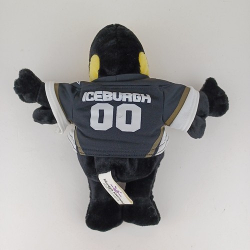 Pittsburgh Penguins Iceburgh Plush Mascot 9" Market Identity Penguin NHL 9" Tall - Picture 2 of 3