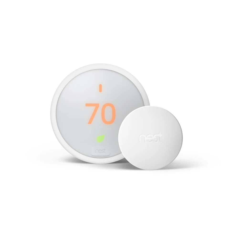 Nest Thermostat E plus one Temperature Sensor FREE mounting plate! - Image 2 of 4