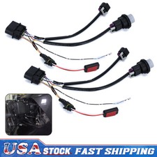 2x Headlight Lamp Wiring Harness Adapter For 2014-2018 Dodge Ram 1500 2500 3500
