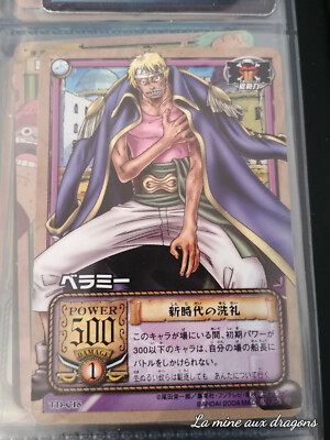 One Piece Card Game TCG TD-C18 Bandai Japan Bellamy Card