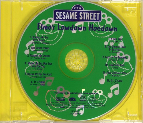 Sesame Street - Elmo's Favorite 4pk; Audio 4xCDs - Sony Records; VG+ - Imagen 15 de 15
