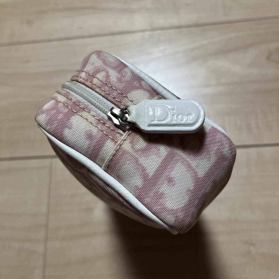 Christian Dior Trotter Cosmetic Pouch PVC No.1 Pink used | eBay