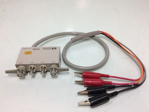 HP 16089D Alligator Clip Lead 4 Clips *AS-IS* For Parts/Repair