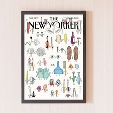 Poster Print NewYorker June 28 2010 Issue Cover Richard McGuire I Do NY254