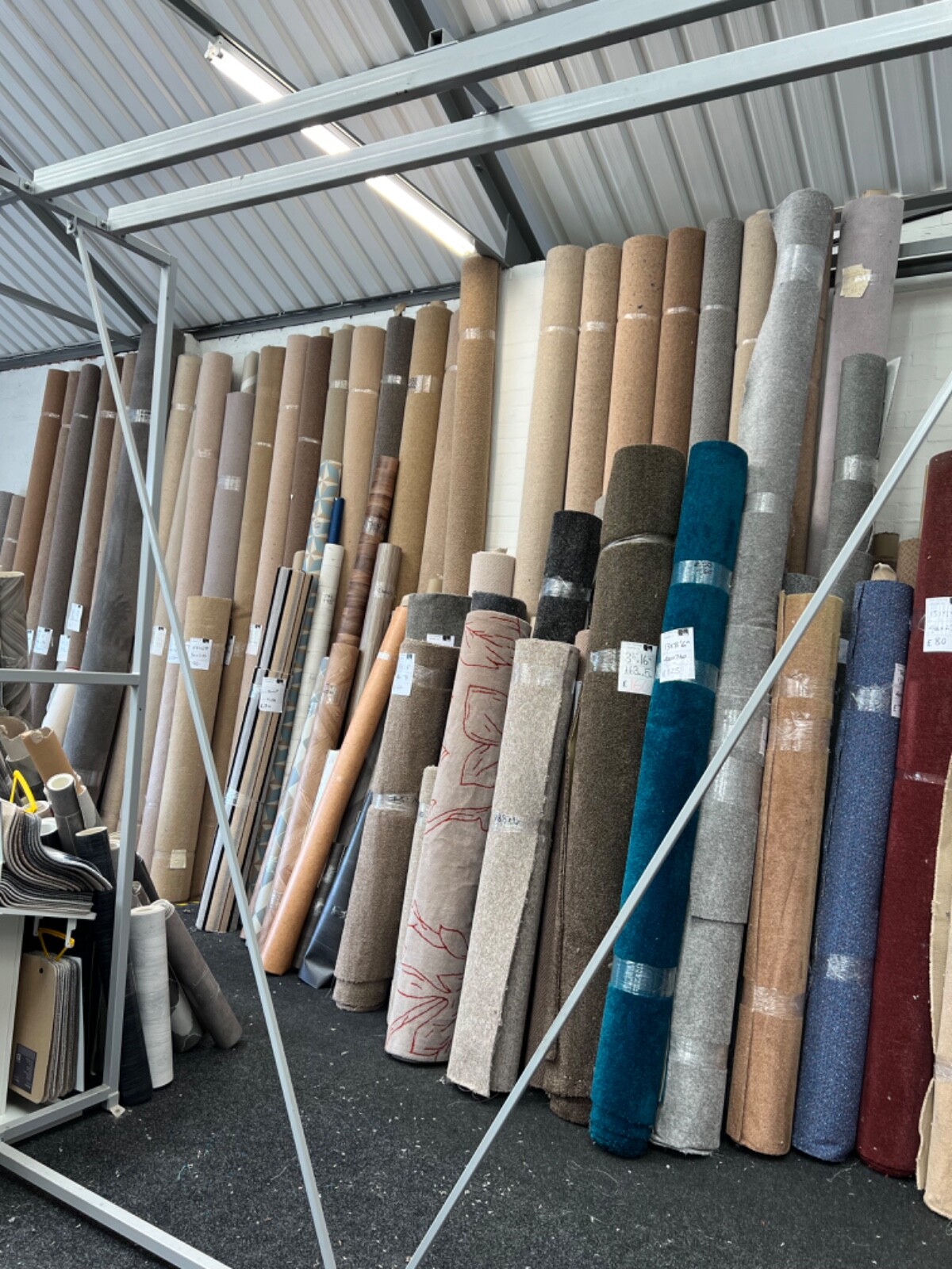 carpet remnant racks eBay