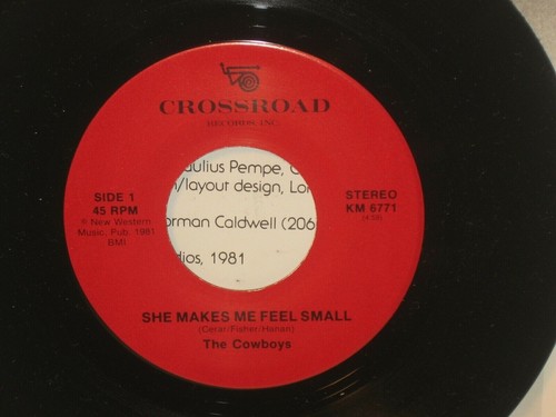 CRANIUMS The Cowboys RUDE BOY orig 7" 45 NM early Seattle punk kbd Ian Fisher - Foto 5 di 5