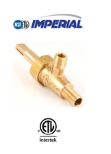 Imperial 1610 Burner with Out Orifice Gas Valve
