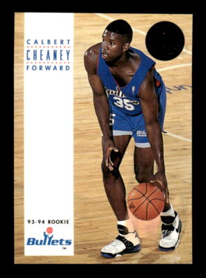 1993-94 SkyBox Premium RC #191 Calbert Cheaney Rookie
