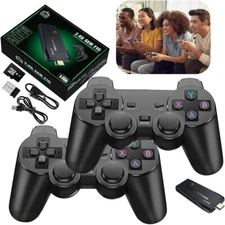 Retro Video Game Console 4K HDMI 20000+ 64G 2 Controller Wireless Game TV Stick
