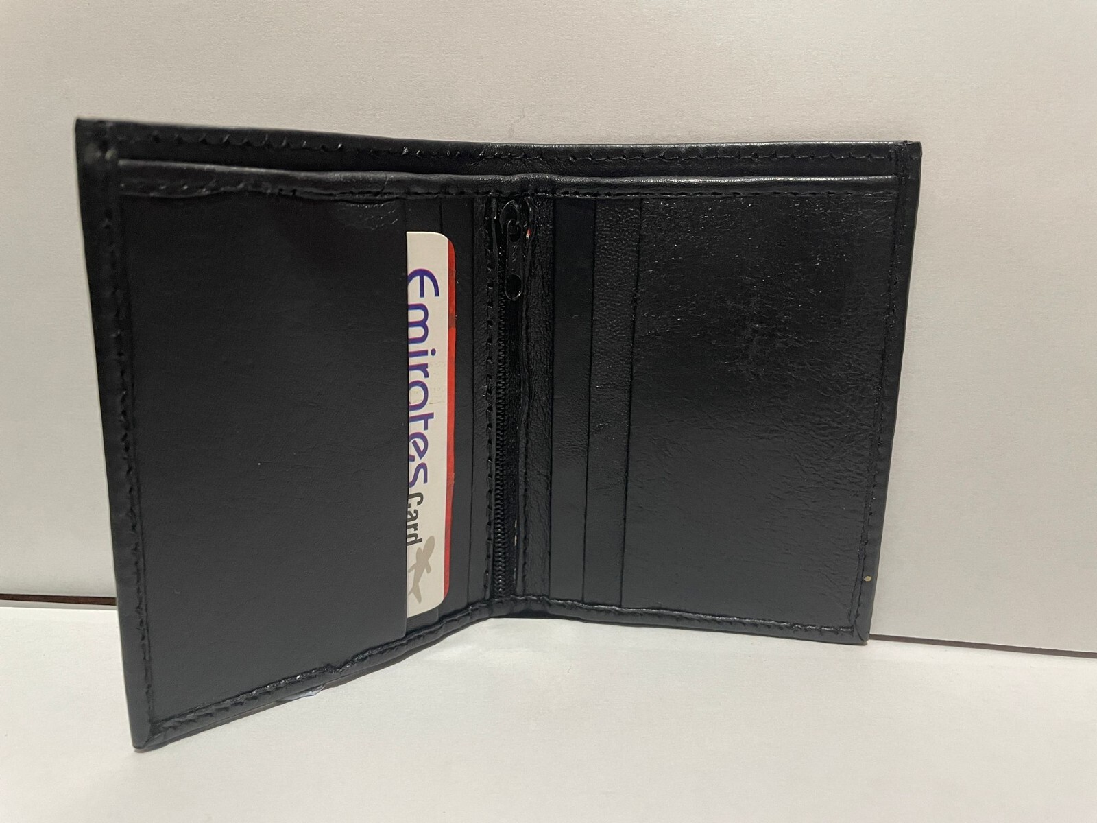 Genuine Leather Black Card Holder Wallet Clearance Cheapest on Ebay eBay