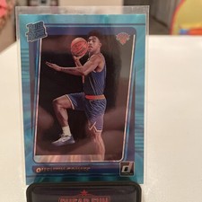 2021-22 Donruss QUENTIN GRIMES Rated Rookie TEAL HOLO LASER #216 