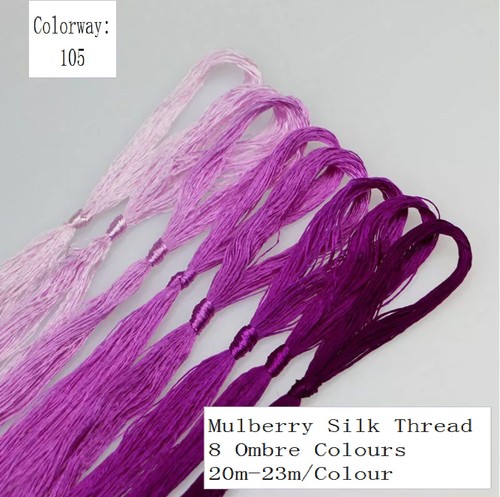 100% Mulberry Silk Hand Embroidery Threads AU$19.99/Colourway - Picture 14 of 32