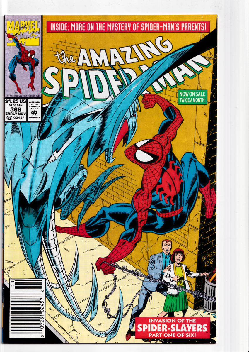 The Amazing Spider-Man #368 (Nov 1992, Marvel) Very Fine
