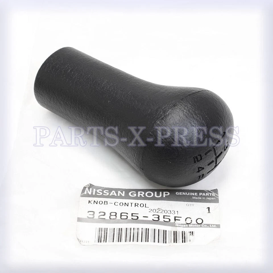 32865-35F00 OEM NUEVO GENUINO NISSAN 240SX 89-98 5 VELOCIDADES MANUAL PERILLA DE CAMBIO NEGRO Foto 2 de 4