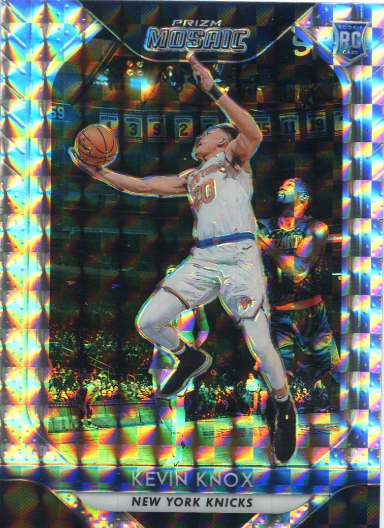 2018-19 PANINI MOSAIC KEVIN KNOX RC ROOKIE #55 SILVER PRIZM