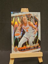 2025 Panini Prizm WNBA - Tina Charles #3 White Seismic Prizm SP