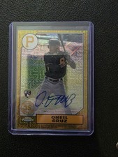2022 Topps Series 2- 1987 Topps Chrome Silver Pack Series 2 Mojo Oneil Cruz /199